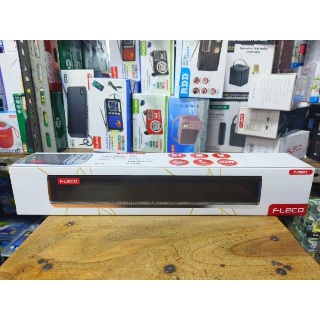 FLECO F-788BT Speaker Digital X-BASS / Speaker Soundbar Bluetooth