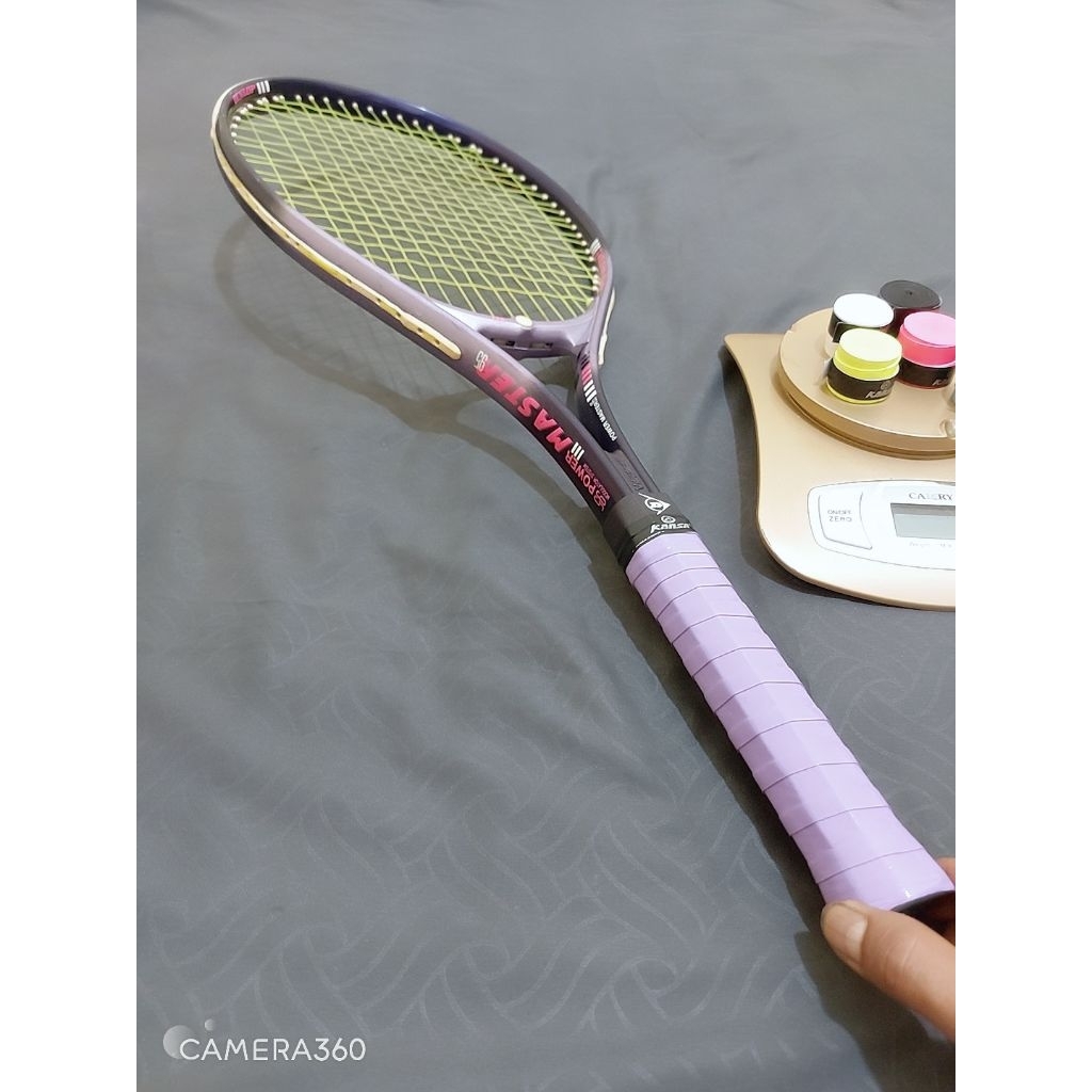 RAKET TENIS DUNLOP POWER MASTER 95 BEKAS 358G
