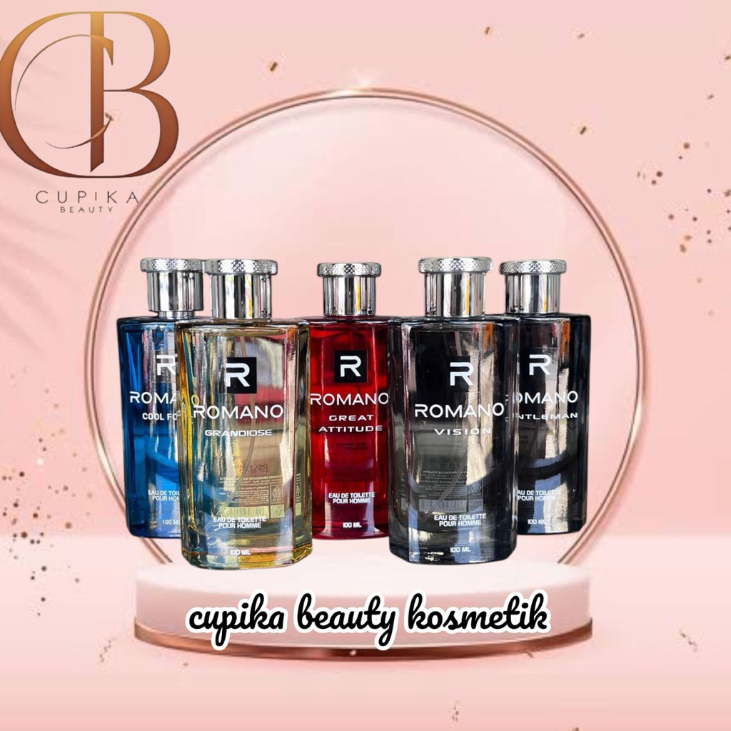 pi.pz} ROMANO EAU DE TOILETTE 100 ml - parfume aroma wangi tahan lama toillete