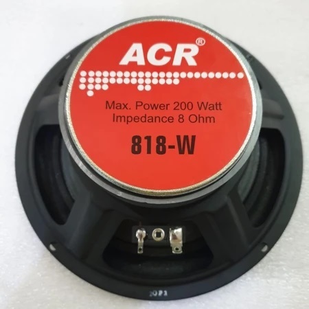 Speaker ACR 8 inch 818W Woofer
