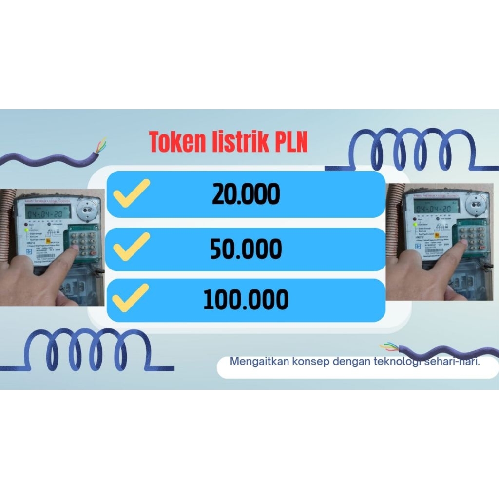 token listrik 20ribu-100ribu