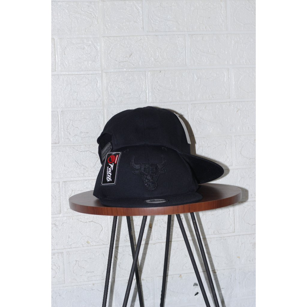Topi Distro SNAPBACK HIPHOP BULLS (Banteng) Bordir Premium Original/Topi Pria Wanita Snapback