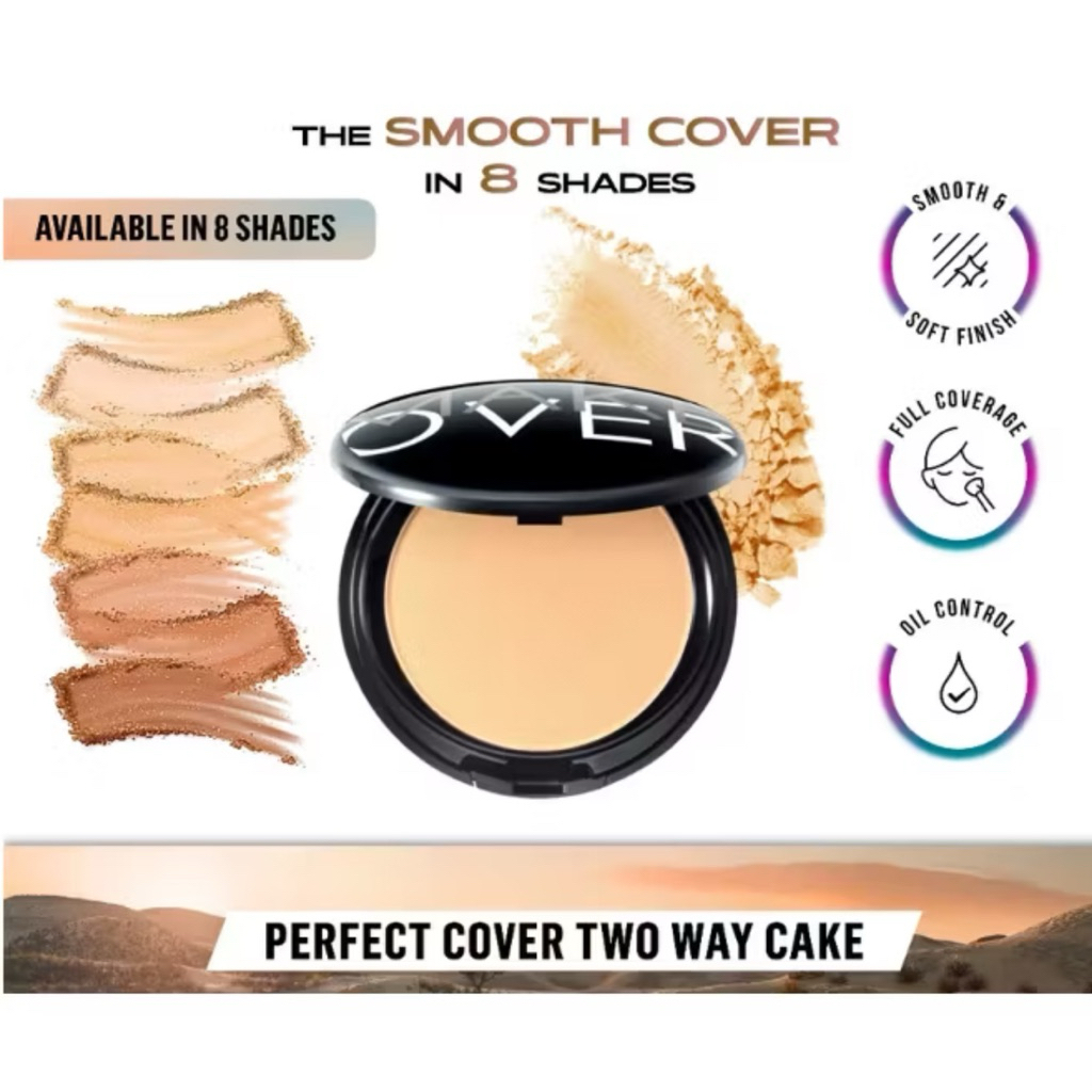 MAKE OVER PERFECT COVER TWO WAY CAKE | MAKE OVER TWC | MAKE OVER POWDER / Krissan