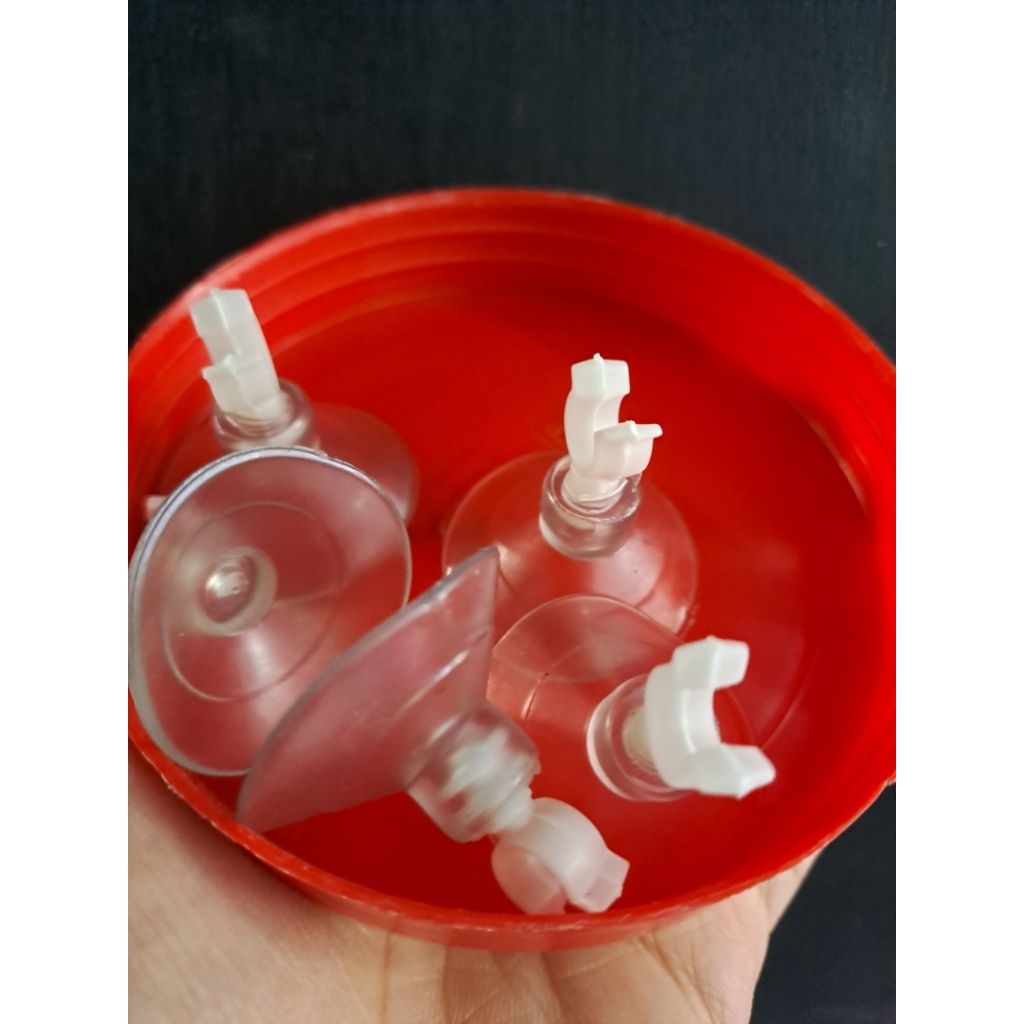 Dop Tempelan Akuarium / Dop Selang Aerator Akuarium / Dop Kecil Tempelan Akuarium
