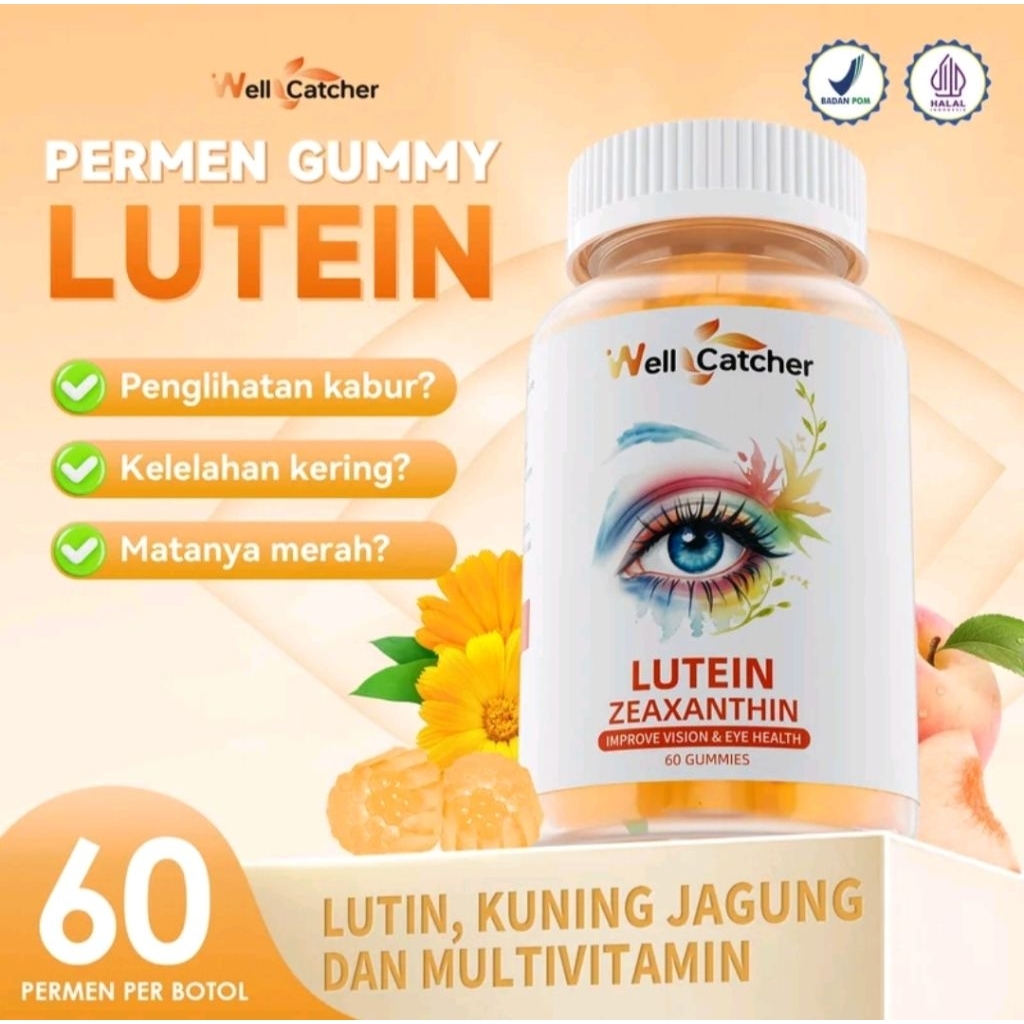 Lutein Permen Gummy untuk kesehatan mata
