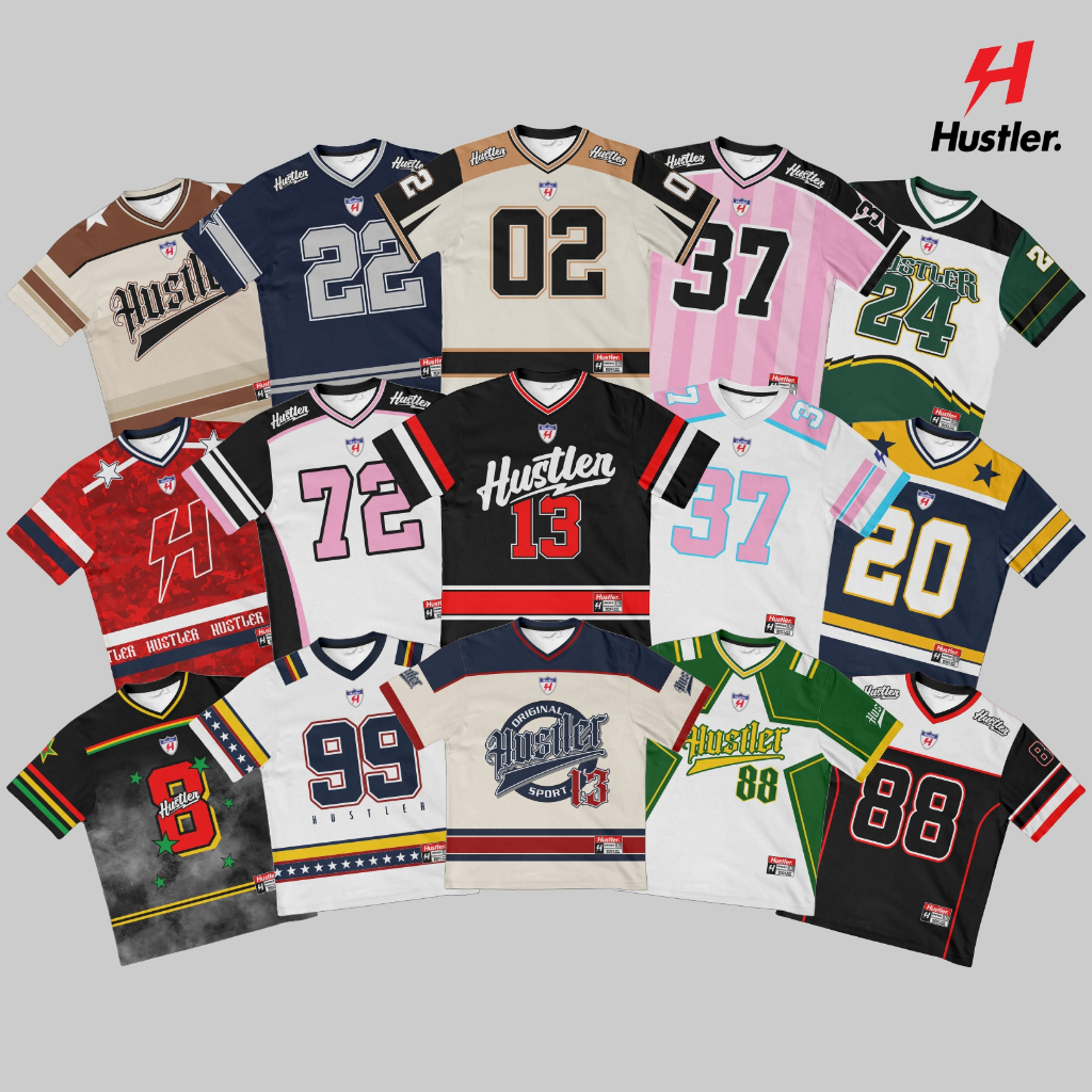 JERSEY BOXY FIT OVERSIZED AMERICAN FOOTBALL