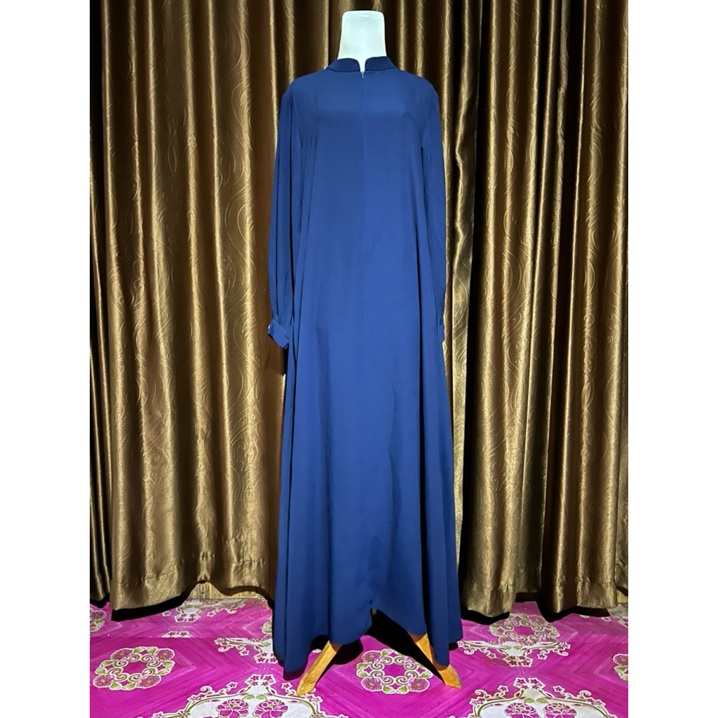 Dress Polos Navy Shararea Size S