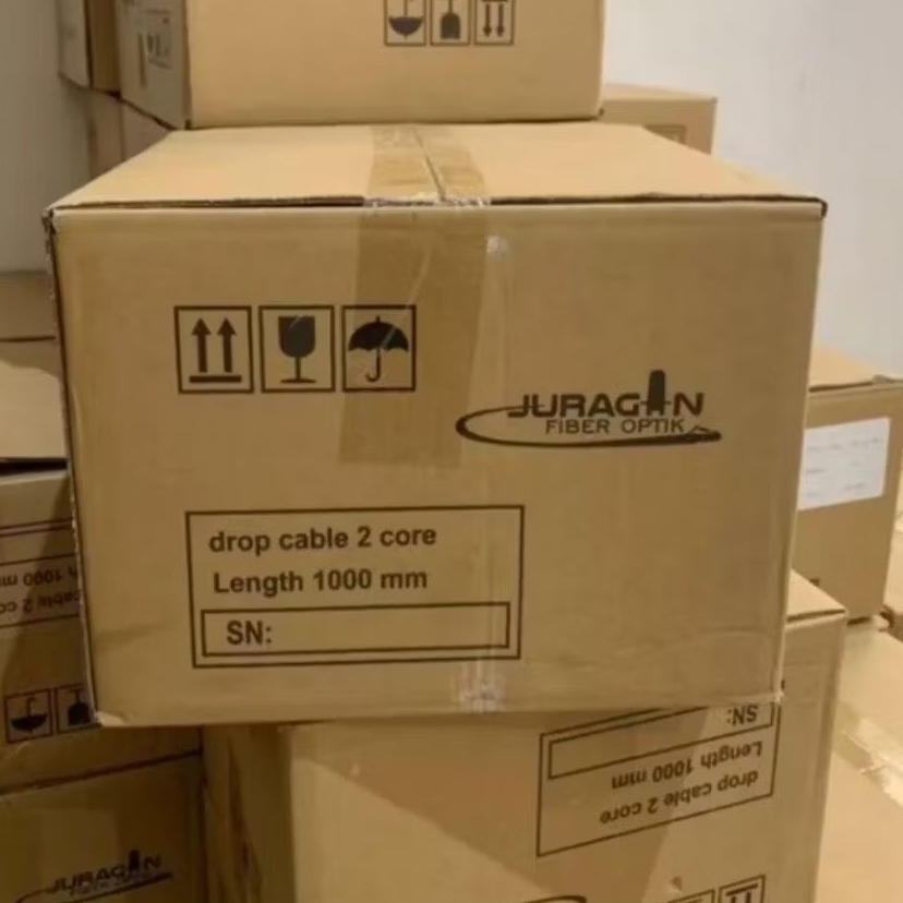 kabel dropcore 2 core / kabel fo dropcore 2 core / kabel fo dropwire 2 core 3 seling 1000m