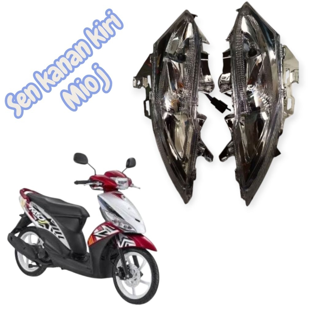 Lampu sein sen Depan mio j +kabel+bohlam sen Depan mio j