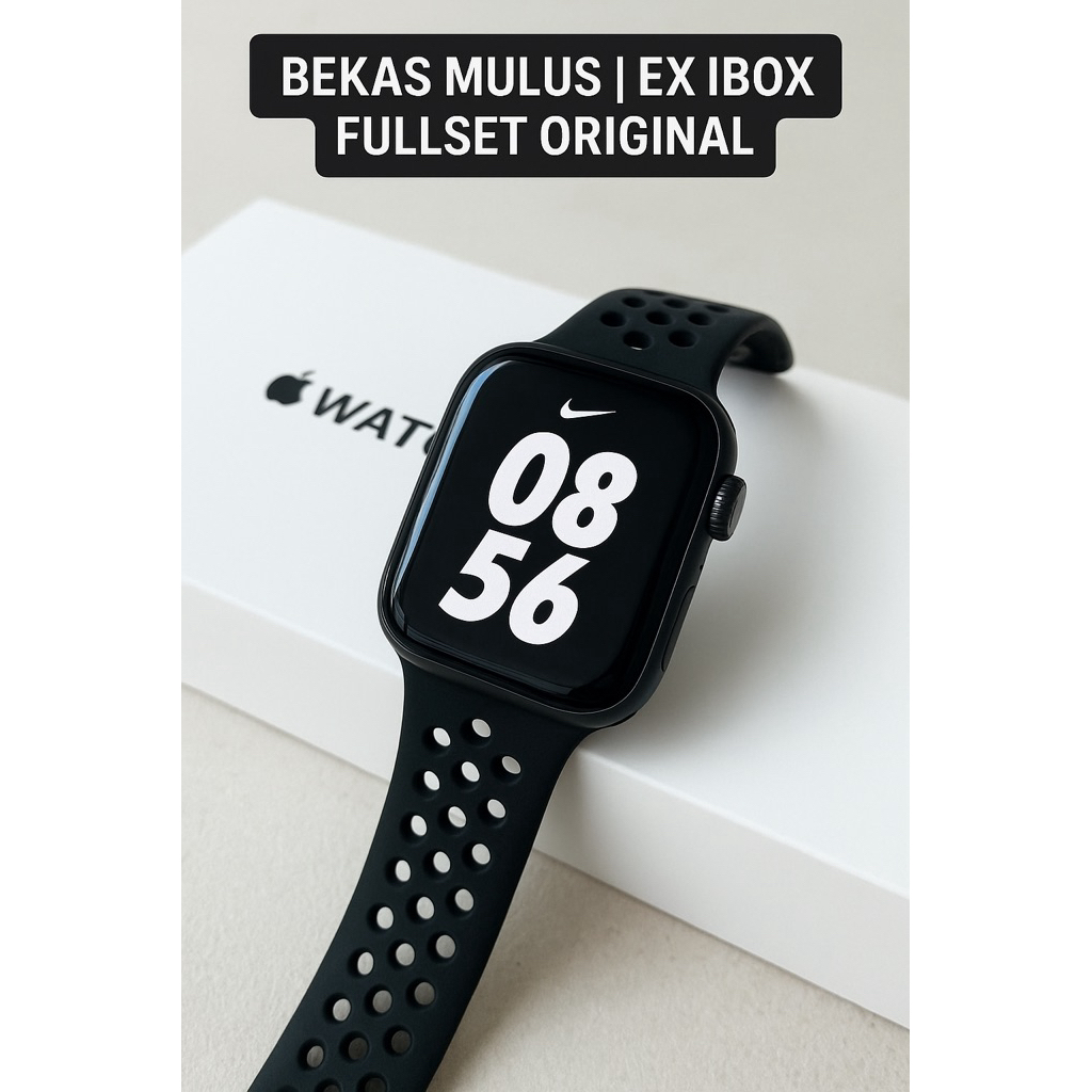 APPLE WATCH 7 NIKE SERIES 45mm ORIGINAL EX-IBOX