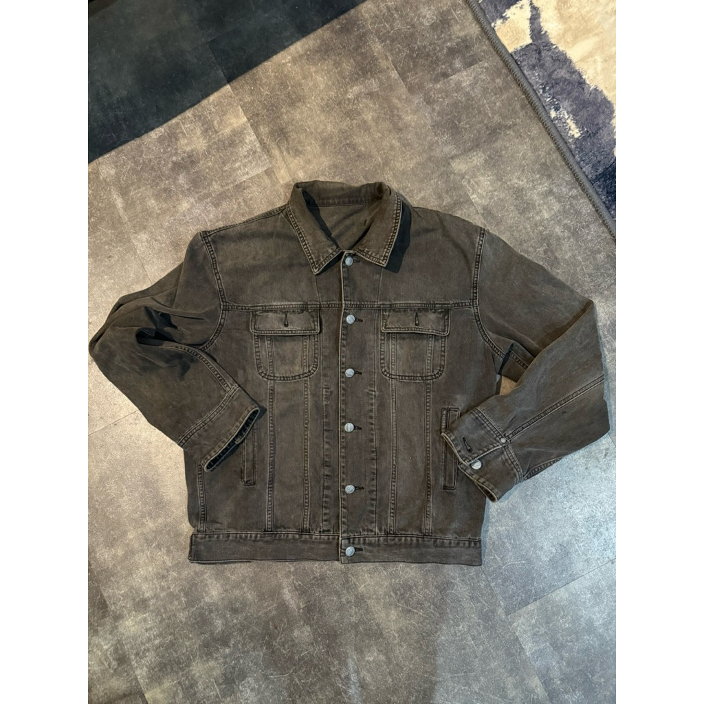 Jaket jeans marithe francois girbaud denim trucker jacket