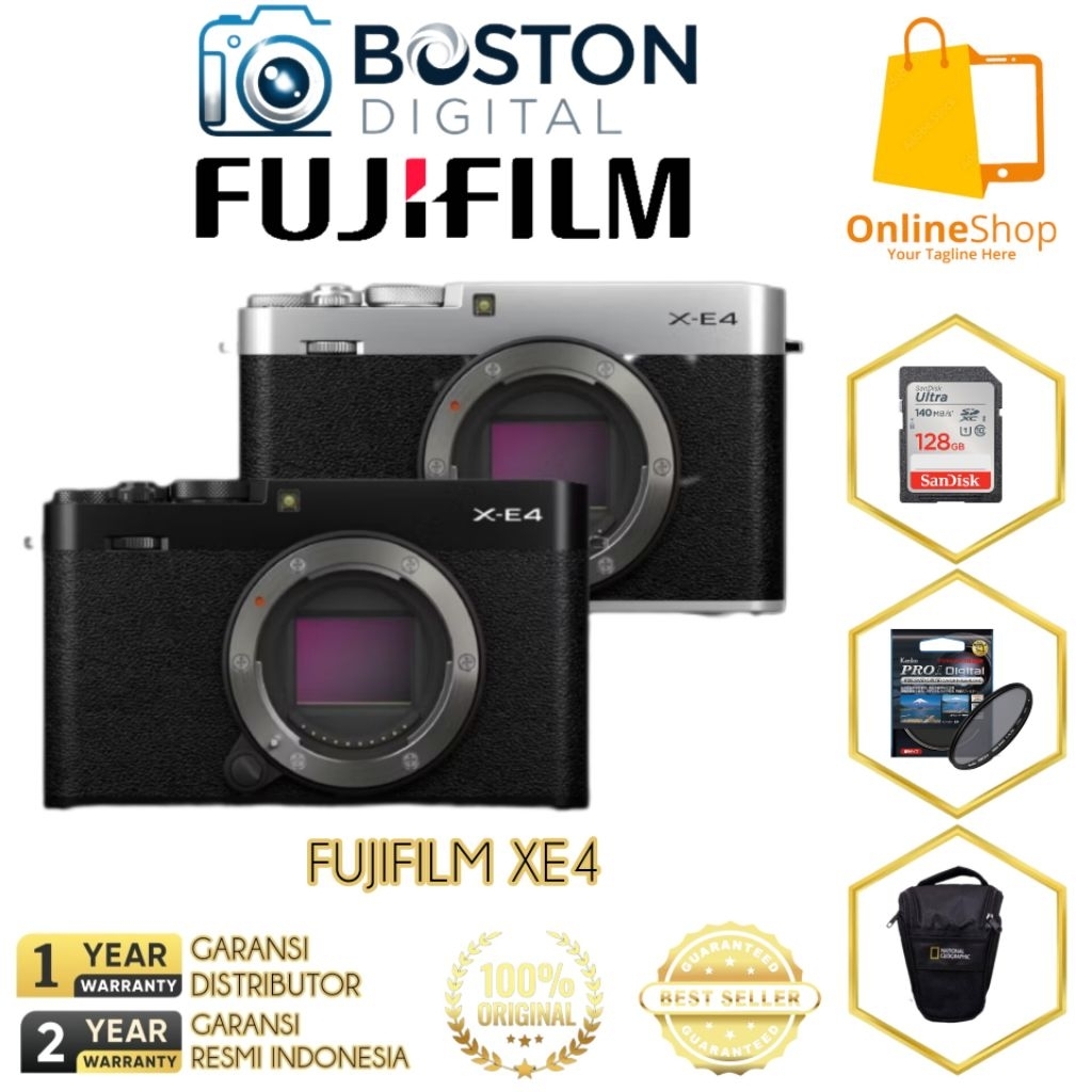 FUJIFILM X-E4 BODY ONLY / FUJIFILM XE4 BODY ONLY / FUJIFILM XE4