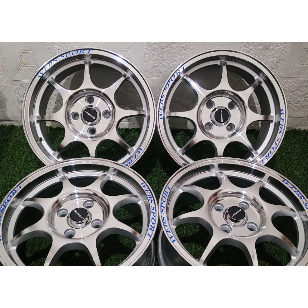 velg mobil wedssport tc05 R15 ( baru ) full polish