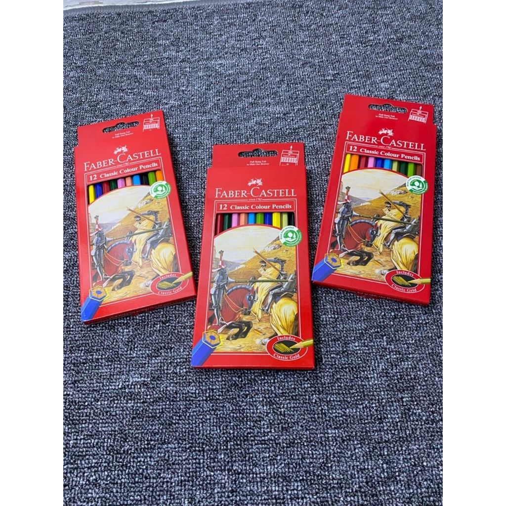 pensil warna FABER-CASTELL isi 12 warna