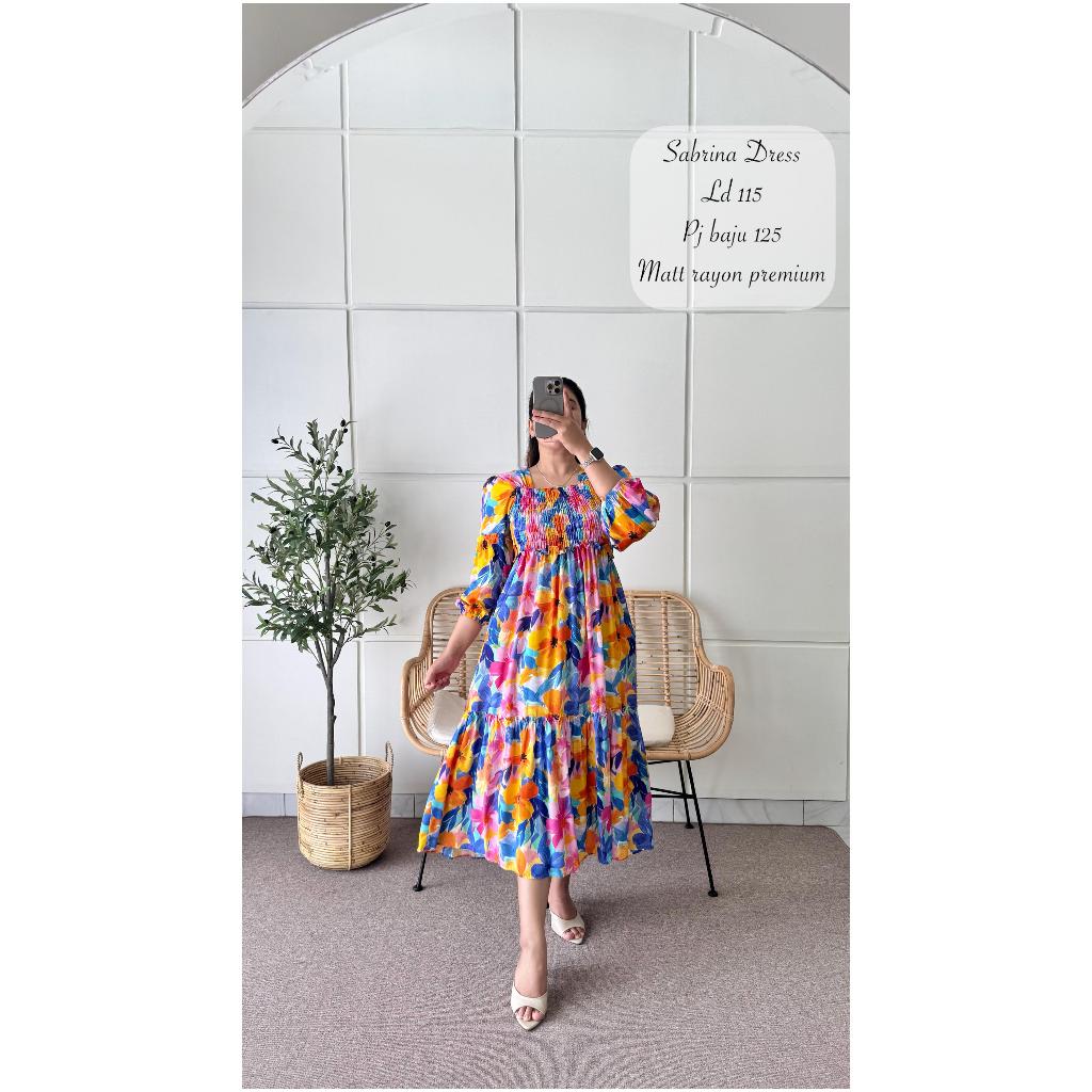 SABRINA DRESS ORIGINAL ANNISA FASHION