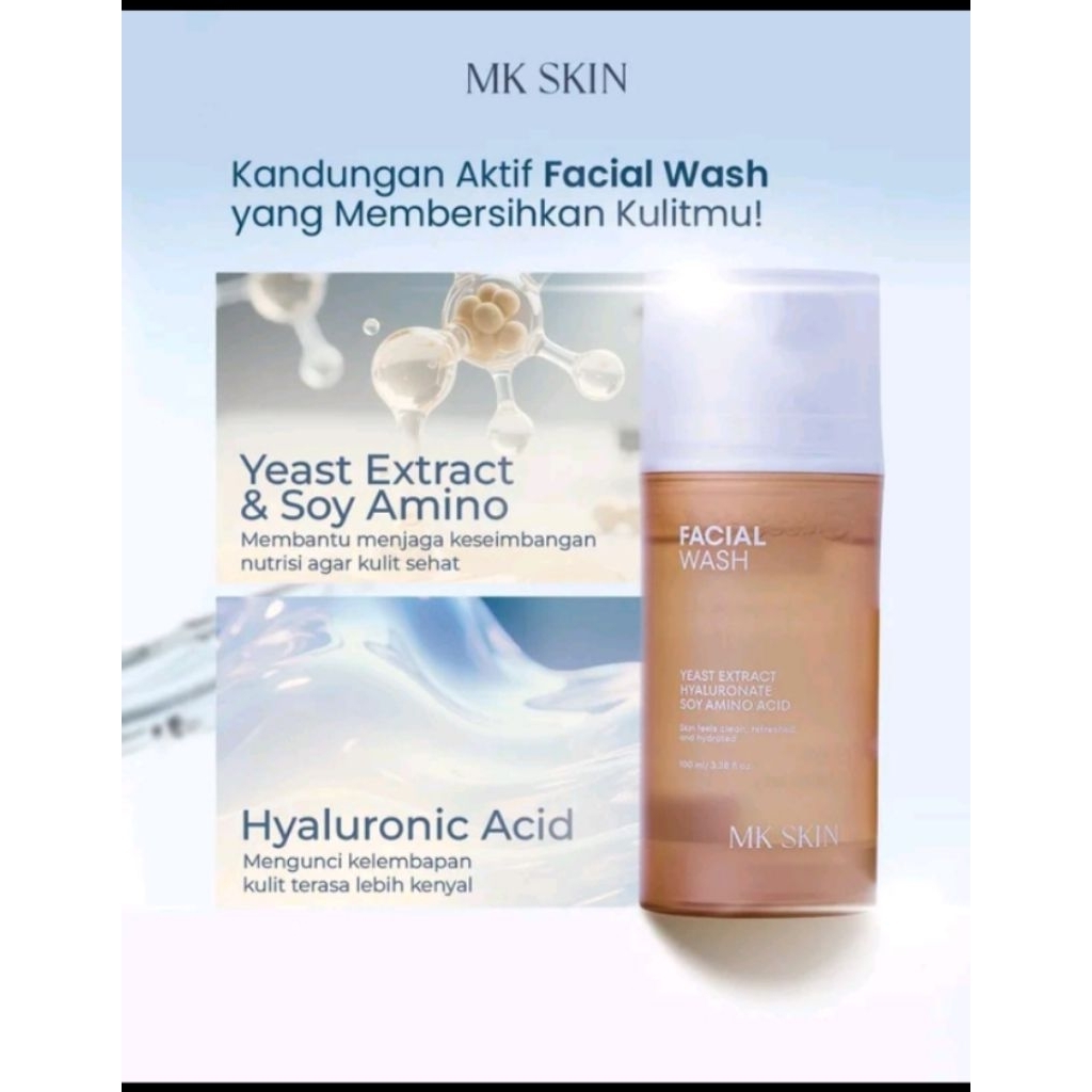Facial Wash MK Skin Glowing
