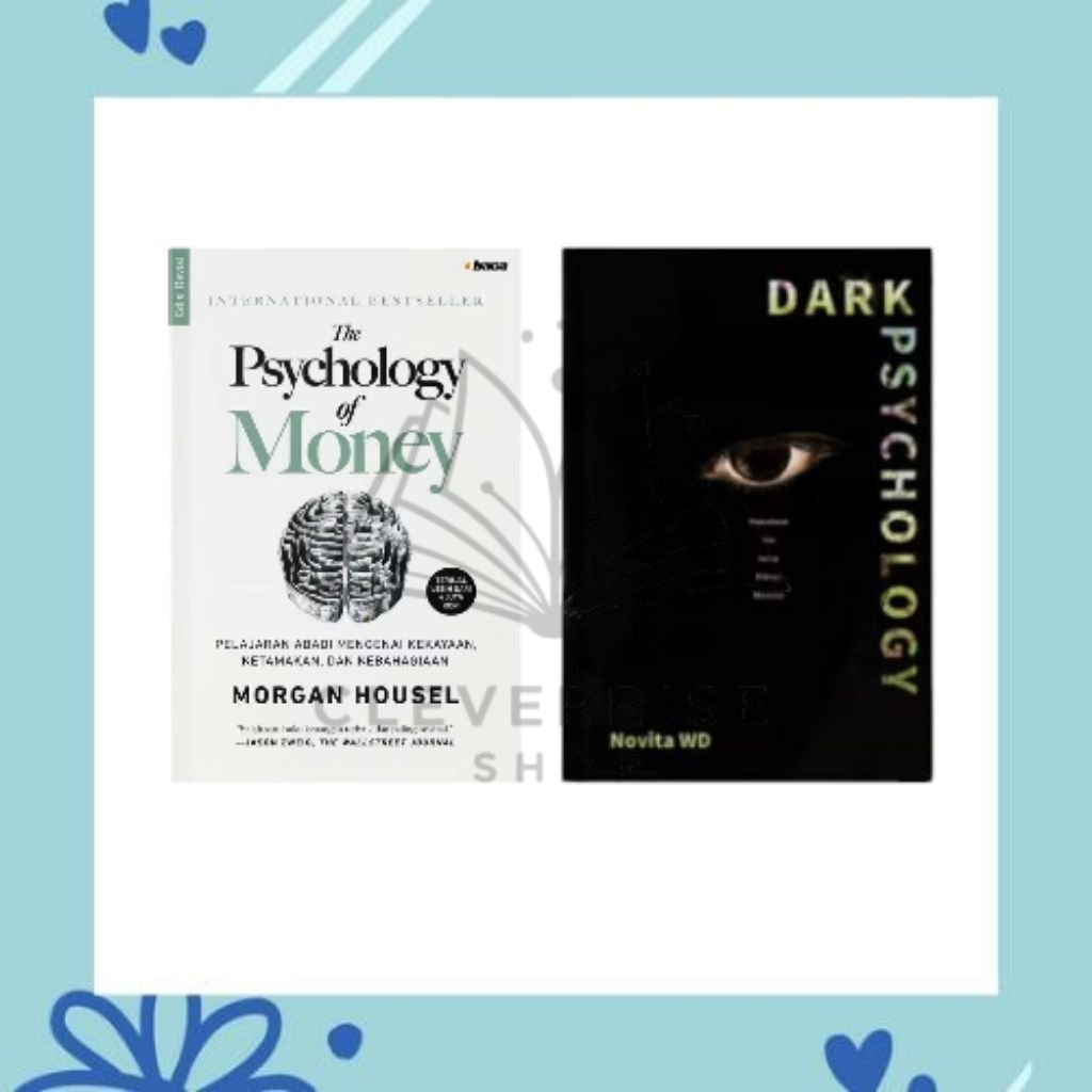 BUKU PSYCHOLOGY OF MONEY & DARK PSYCHOLOGY