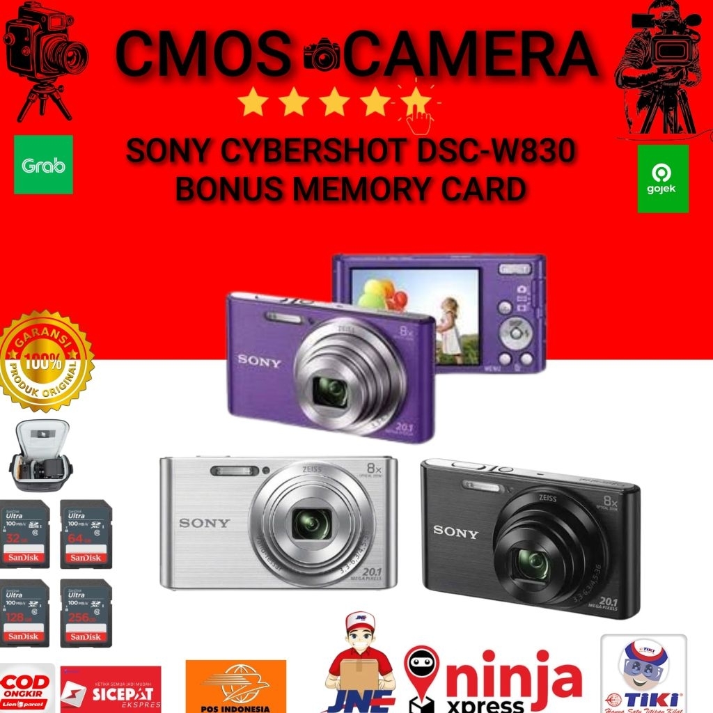 SONY CYBERSHOT DSC-W830