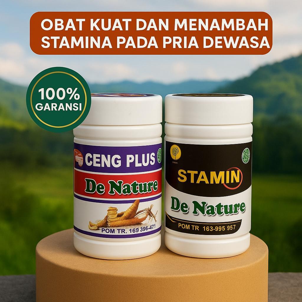 Ceng Plus De Nature obat kuat pria tahan lama stamina pria terbaik tahan lama 100% ampuh