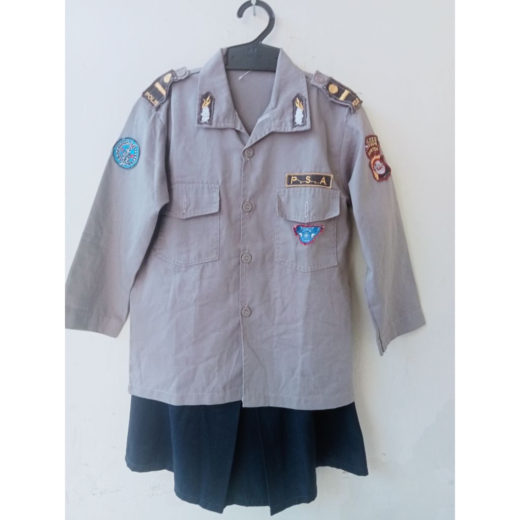 PL set profesi anak polwan