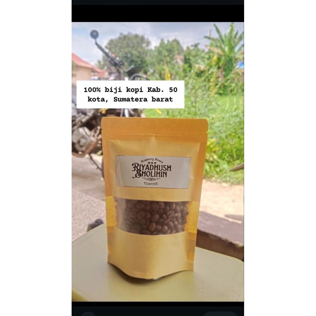 Biji kopi robusta asli sumatra barat