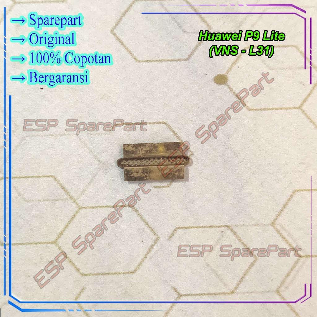 Filter Earpiece Huawei P9 Lite VNS - L31 Tutup Jaring Speaker Atas / Telinga Copotan