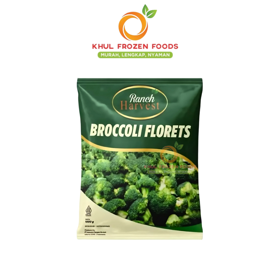 Brokoli Frozen / Brokoli beku / Brokoli potong / BROKOLI KEMASAN 1KG