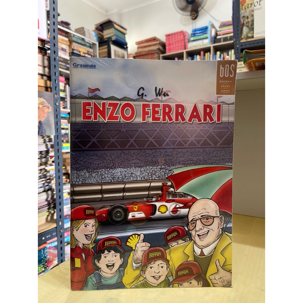 Komik enzo ferrari bos biografi orang sukses oleh g wu