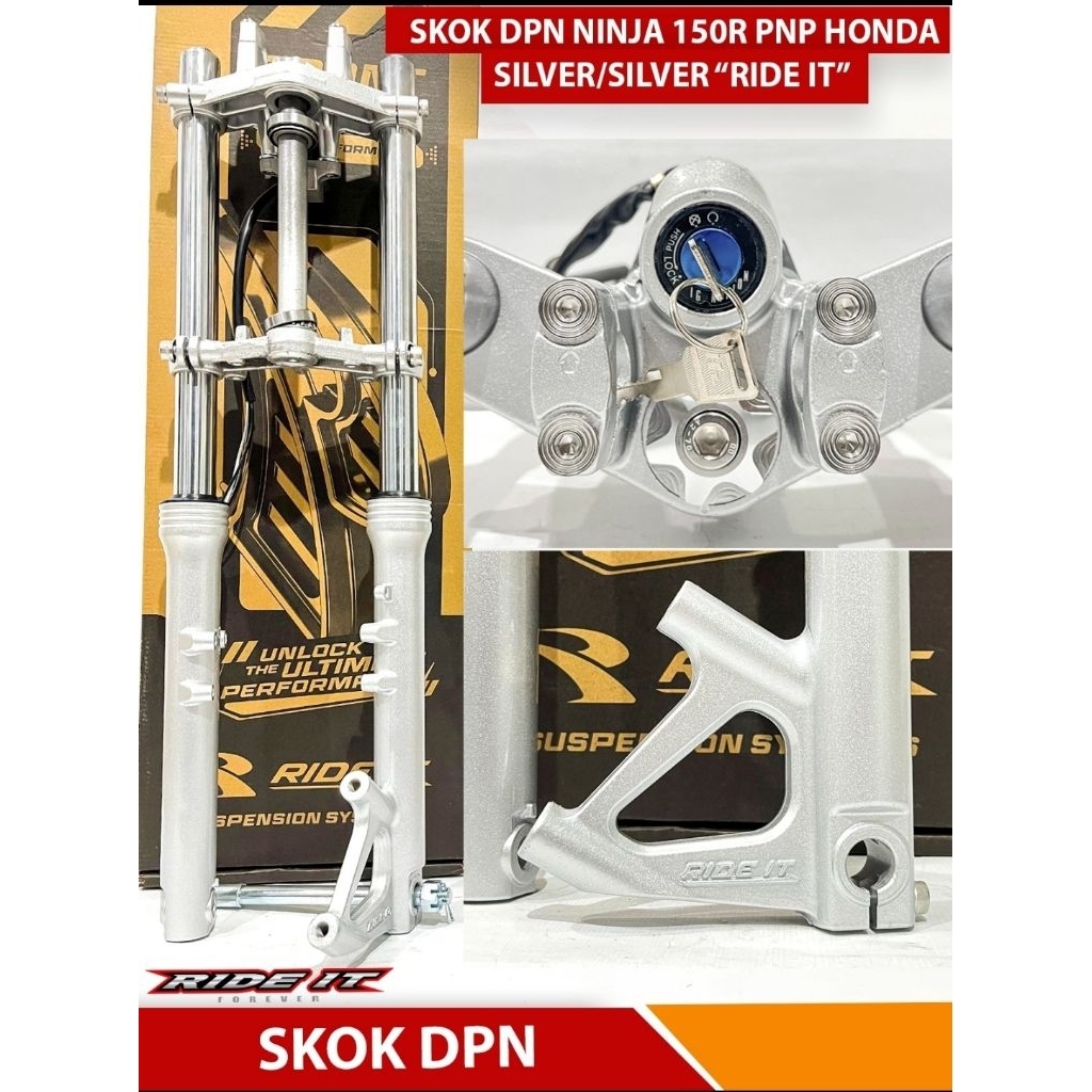 shock depan ninja 150r ride it pnp motor laki honda tiger megapro glpro glmax verza