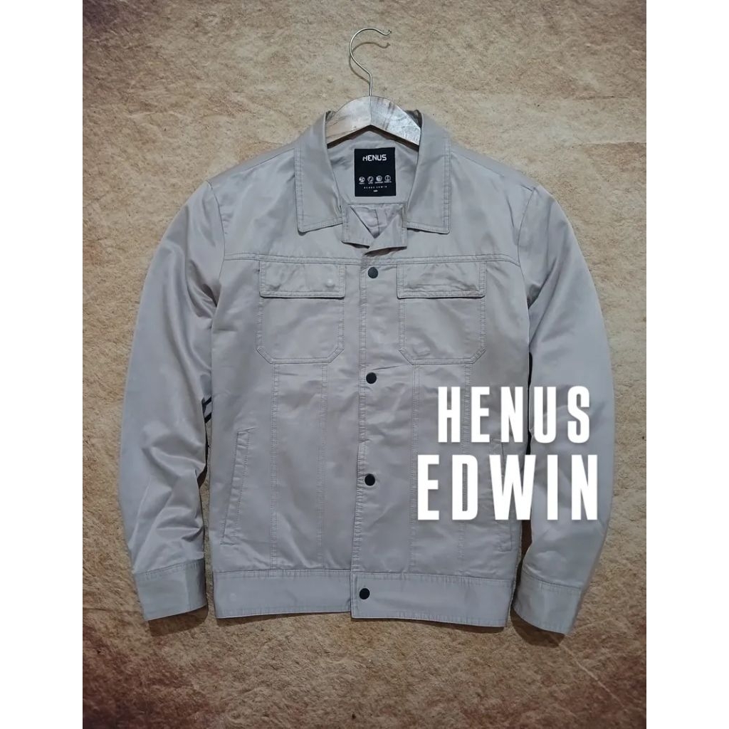 Jaket trucker keren HENUS EDWIN second/bekas/preloved