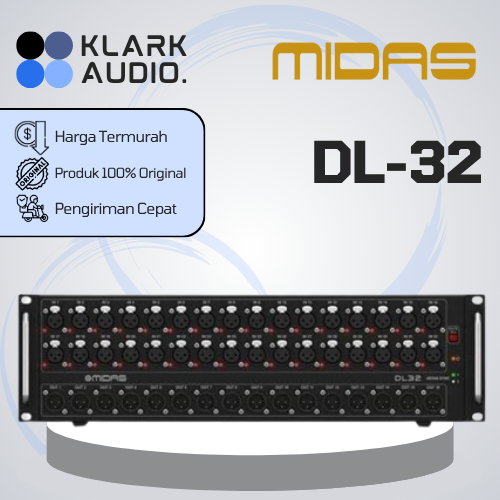MIDAS DL32 / DL-32 / DL 32 Digital Stage Box Mixer ORIGINAL