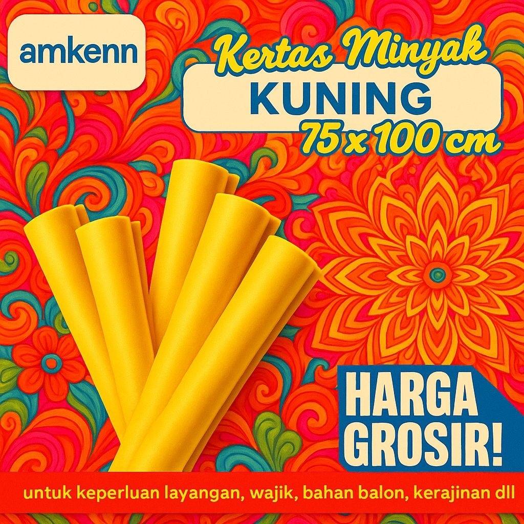 500 Lembar KERTAS MINYAK / KERTAS LAYANGAN