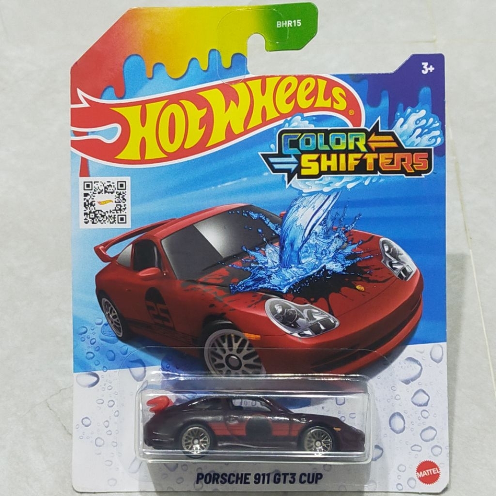 Hotwheels Color Shifters Porsche 911 GT3 Cup