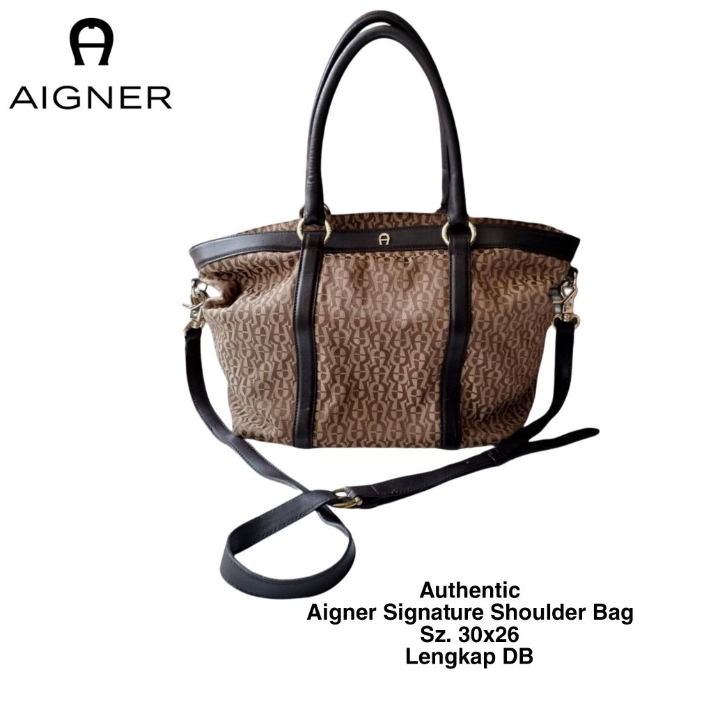 Preloved_Authentic Aigner Shoulder bag