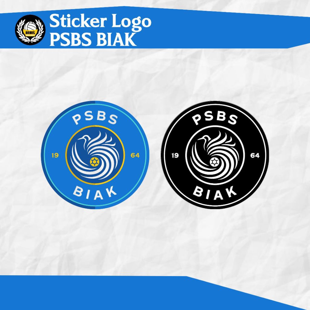 Sticker Logo PSBS Biak