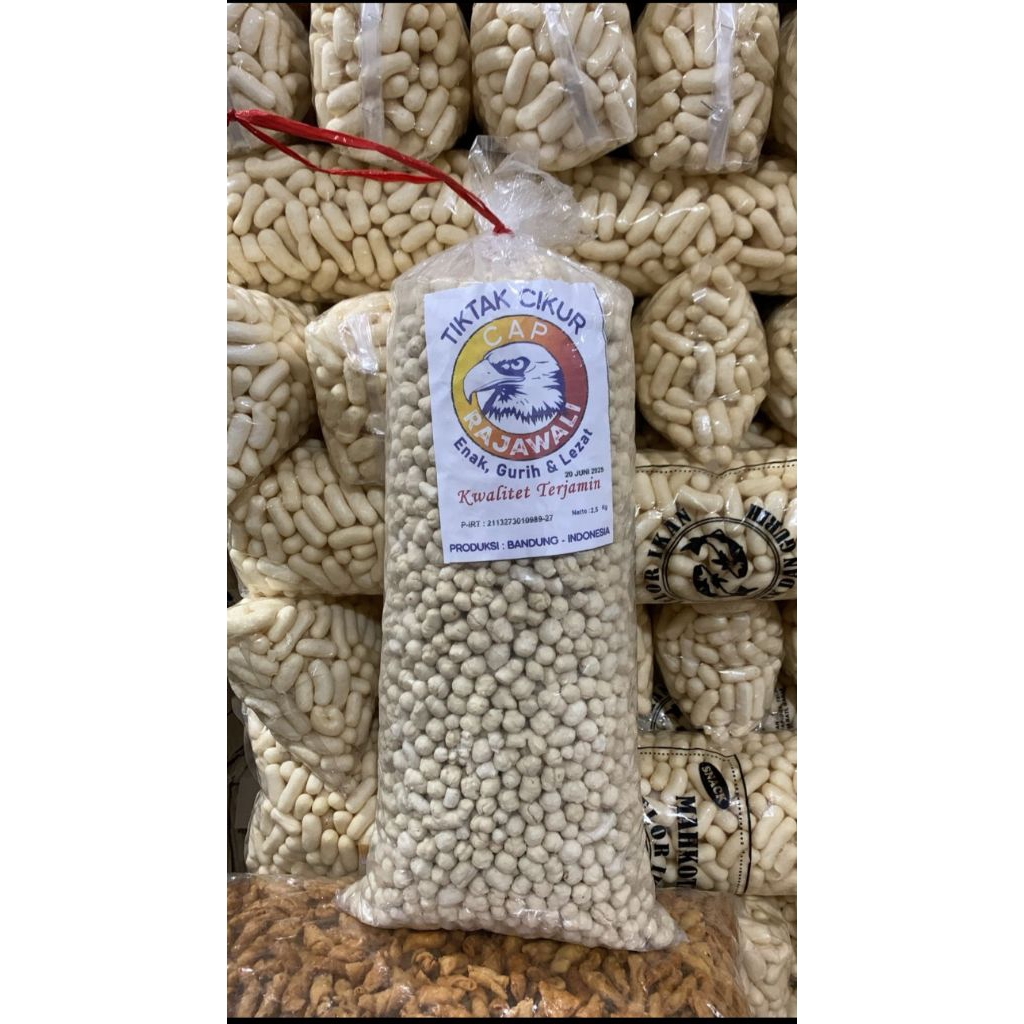 Snack Tiktak Cikur Cap Rajawali 1ball