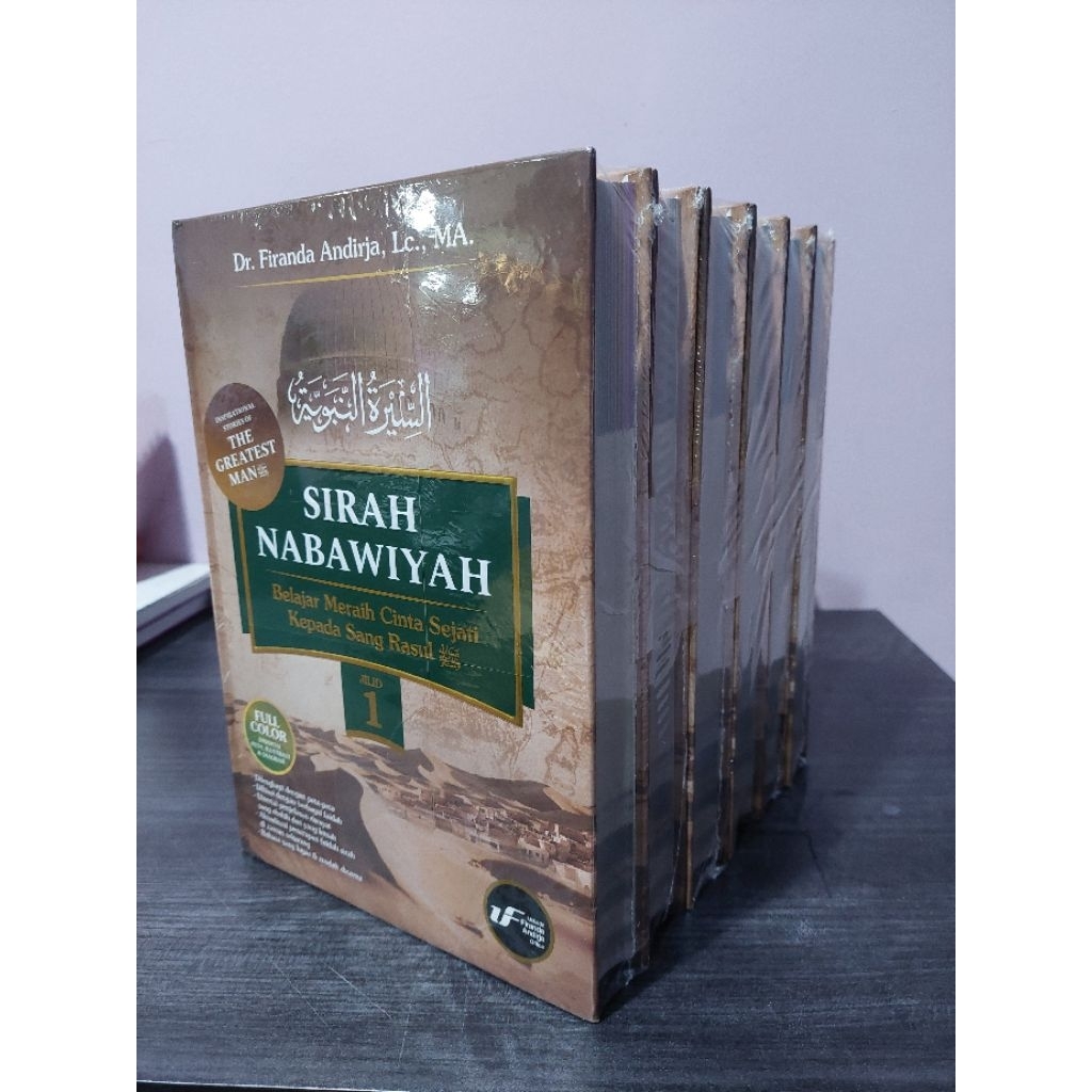 (Promo) Kitab Sirah Nabawiyah karya Dr. Firanda Andirja, Lc., M.A Original, Cetakan Pertama