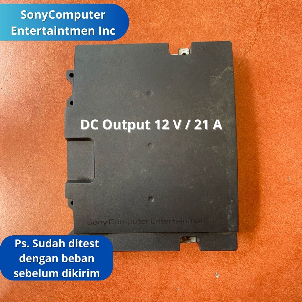 Power Supply PSU Adaptor Switching SMPS SonyComputer Entertaintmen Inc Dc Out 12 Volt / 21 Ampere
