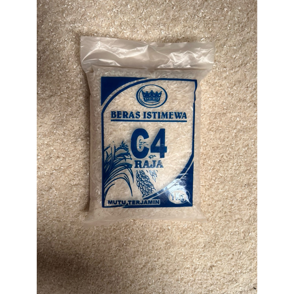 Beras C4 Delanggu 1KG  Kualitas Super,pulen