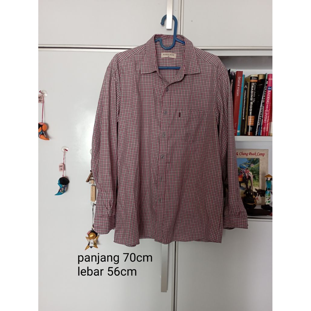 Kemeja Lengan Panjang Parkland L