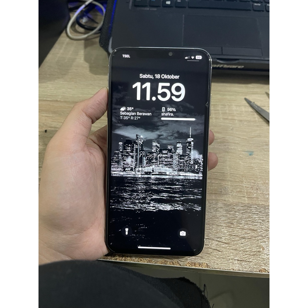 iPhone Xs Max 256 GB – Full Normal Minus Kamera Getar Aja | Baterai Baru 100% Grade Ori pemakaian pr