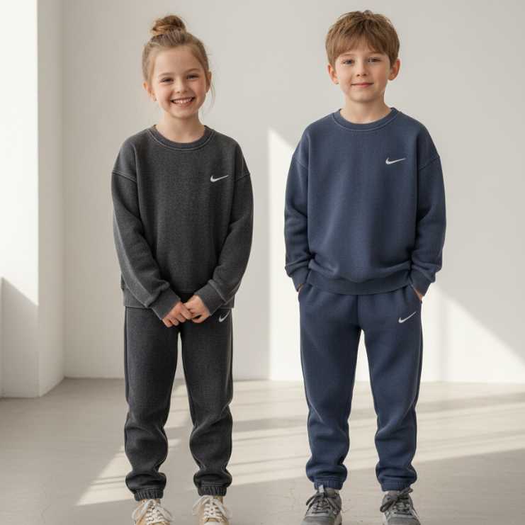 FAWN KIDS - Setelan Anak - Nike Crew & Celana Jogger untuk anak 5 - 9 tahun