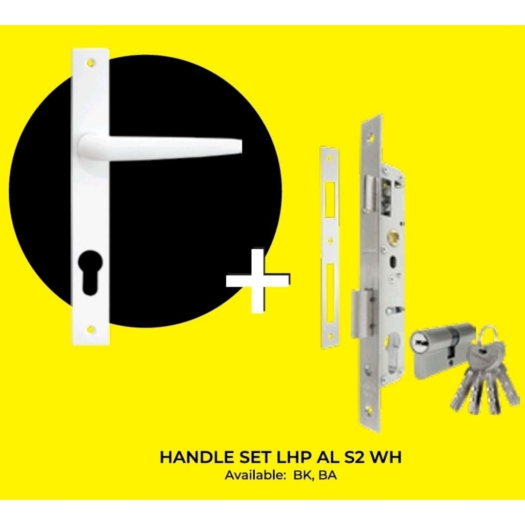 kunci pintu alumunium set