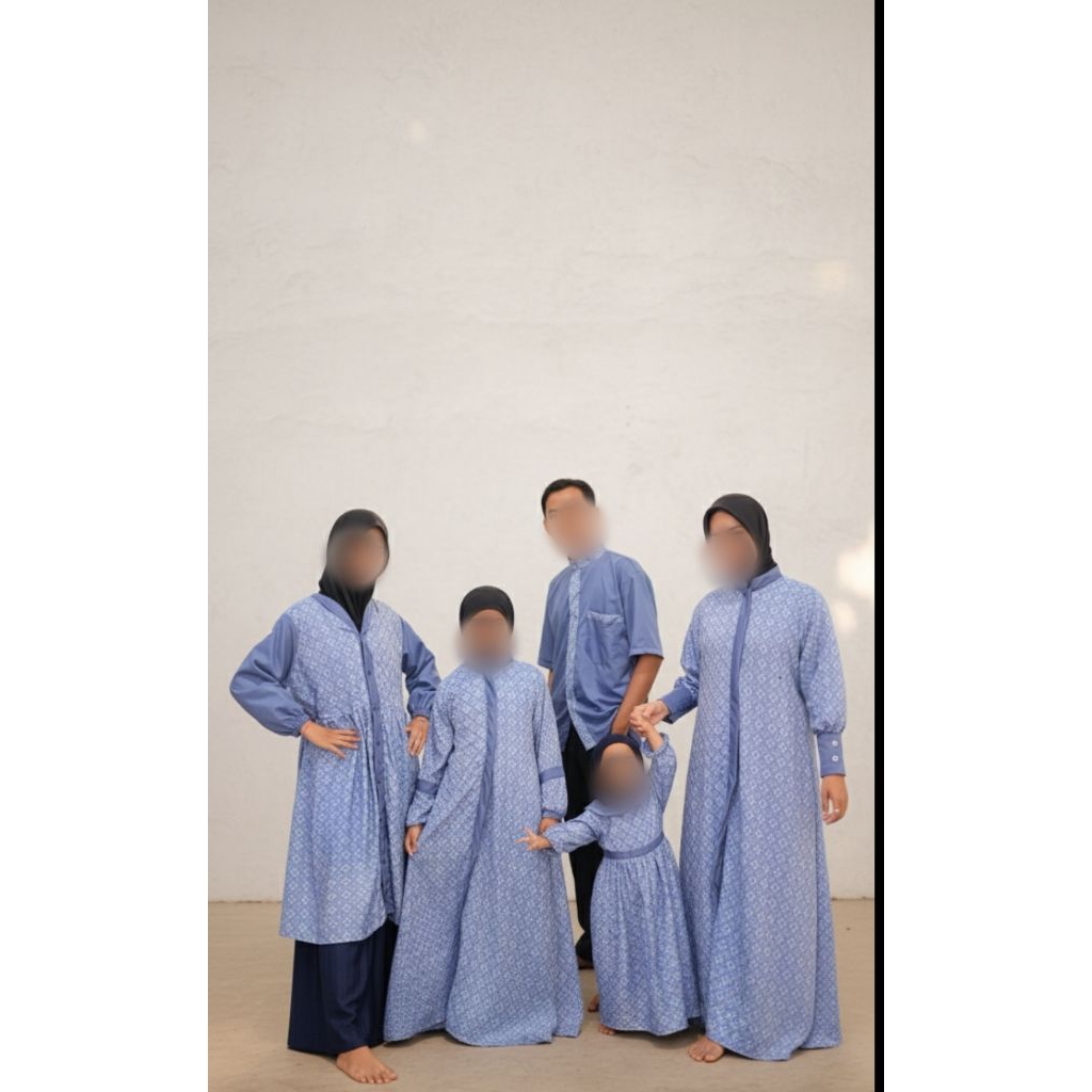Serimbit/seragam keluarga hari raya idul fitri, sesuai request palembang