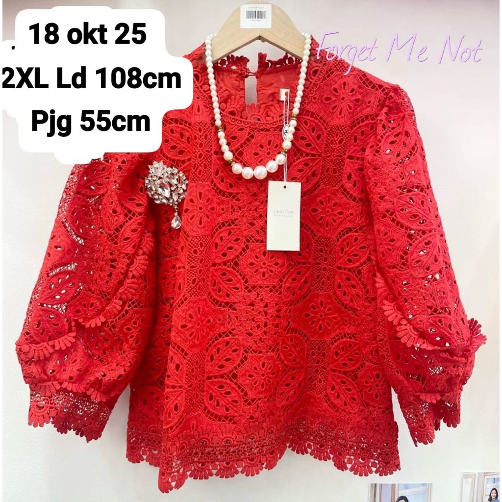 BLOUSE WANITA BRUKAT