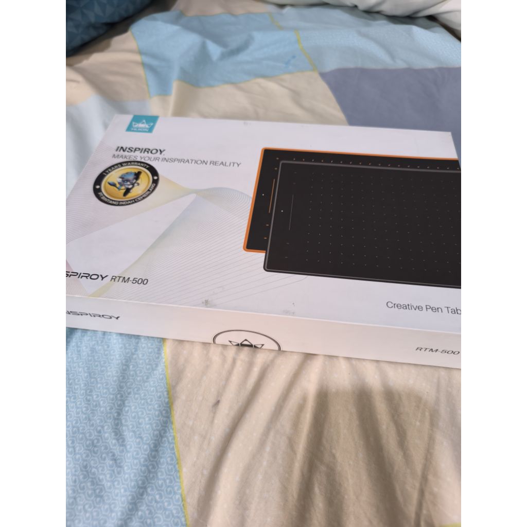 HUION RTM500 second like new Pen Tablet untuk Menggambar di PC/Laptop dan di smartphone/iPhone (Suda