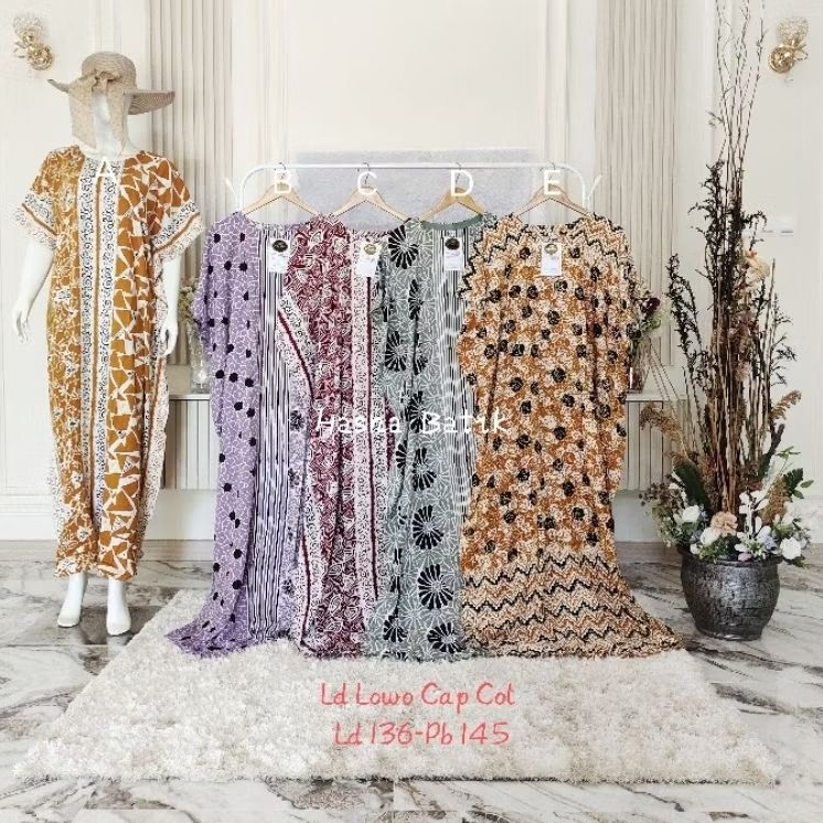 Daster Luza (Ld. Lowo Cap Col) Batik Pekalongan