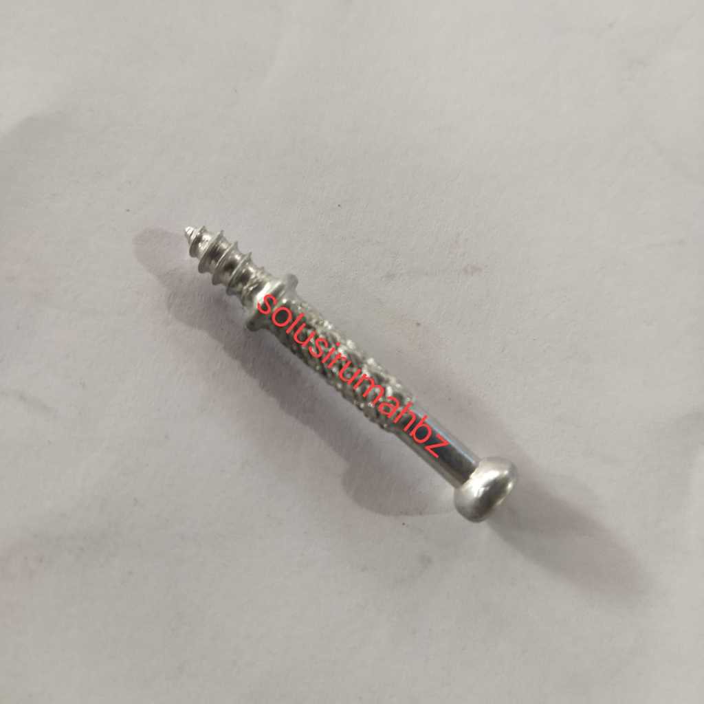 SEKRUP KNOCK DOWN 3PCS 30MM SEKRUP LANCIP SELONGSONG MUR BAUT FURNITUR