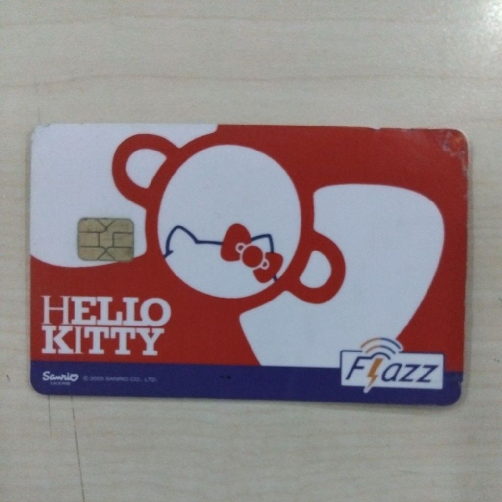 Flazz card gen 2 edisi Hello Kitty