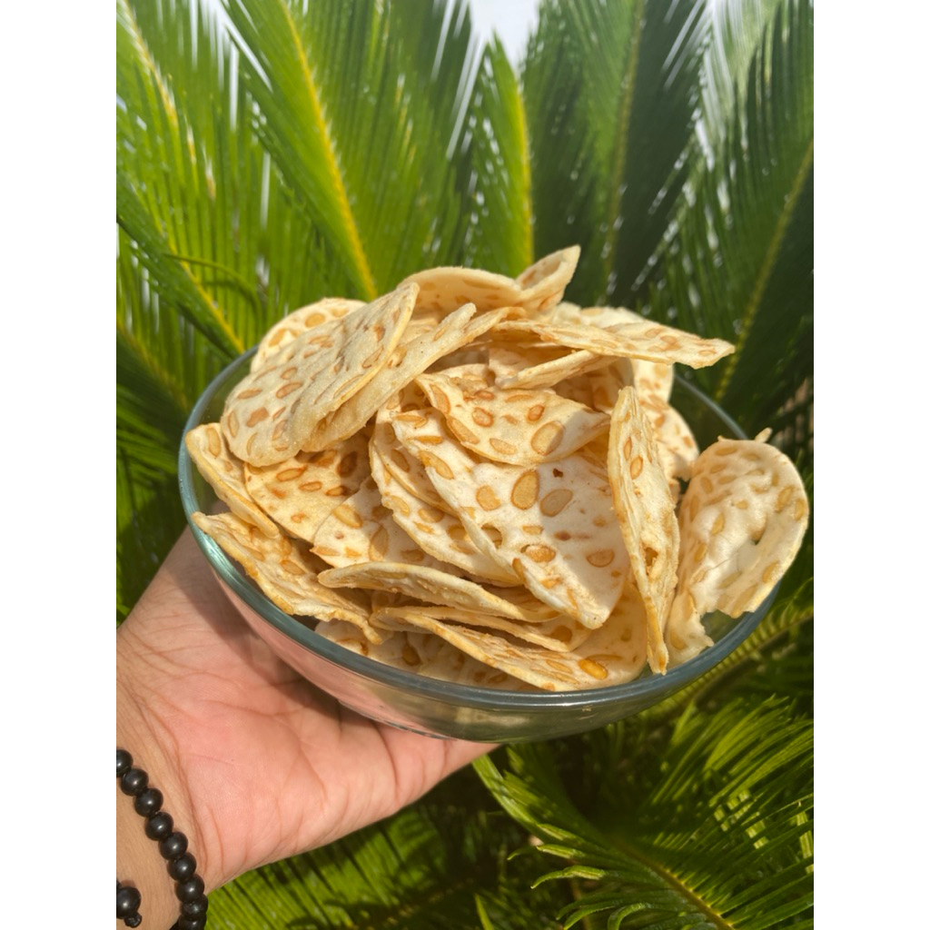 KERIPIK TEMPE 500gr - Camilan Istimewa Snack gurih renyah (SIRAFA SNACK)